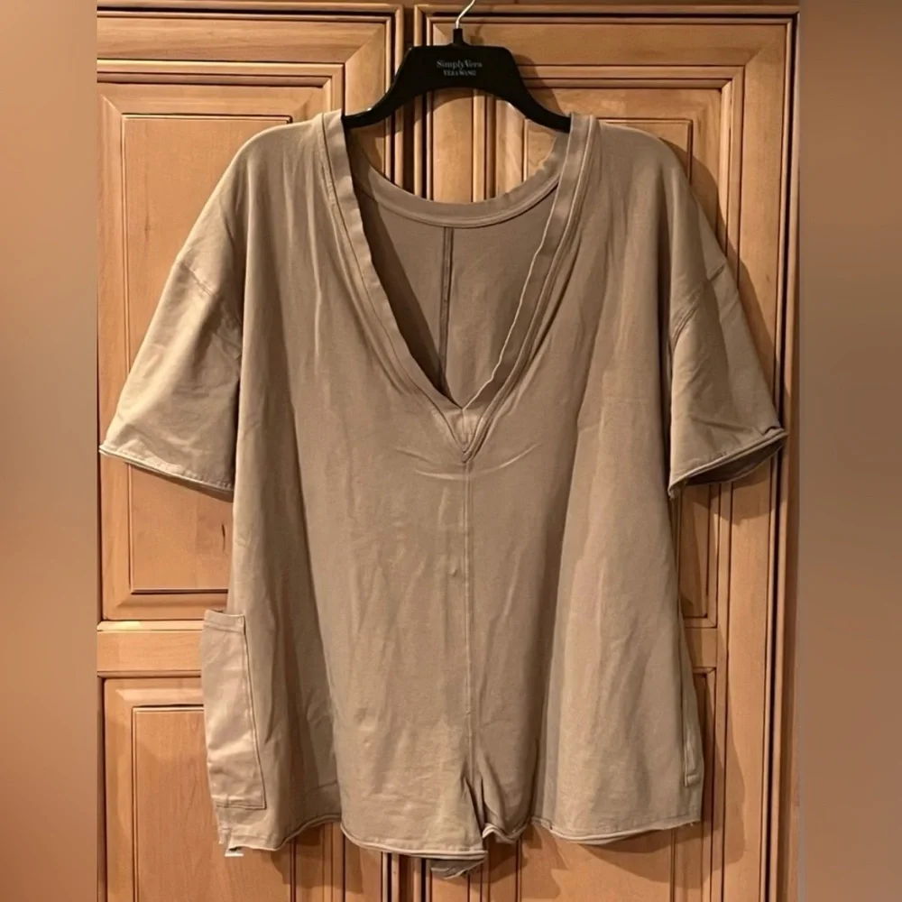 NWT Free People Hot Shot Tee Romper - Picture 10 of 15